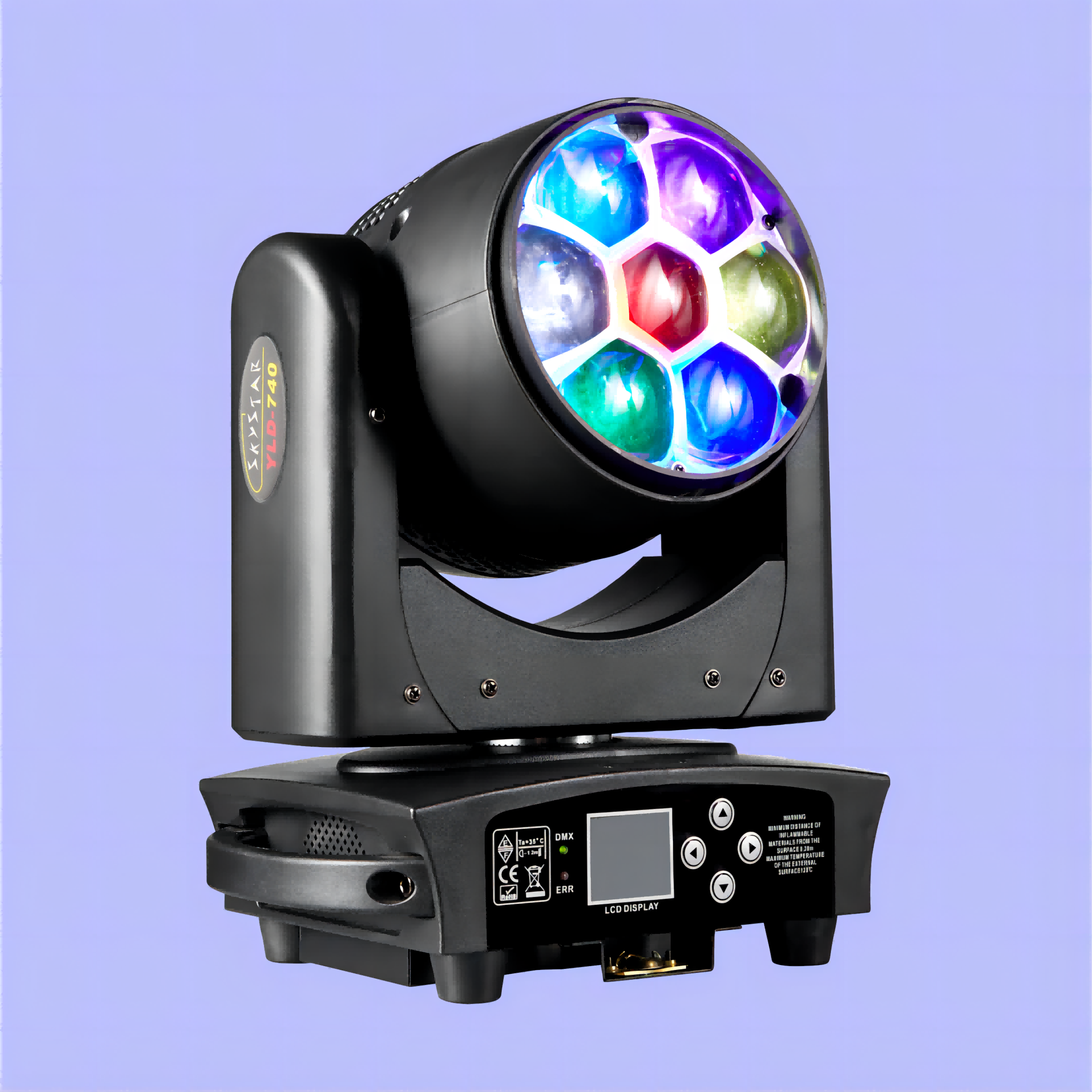 7×40W LED 4in1 RGBW           （YLD-740）