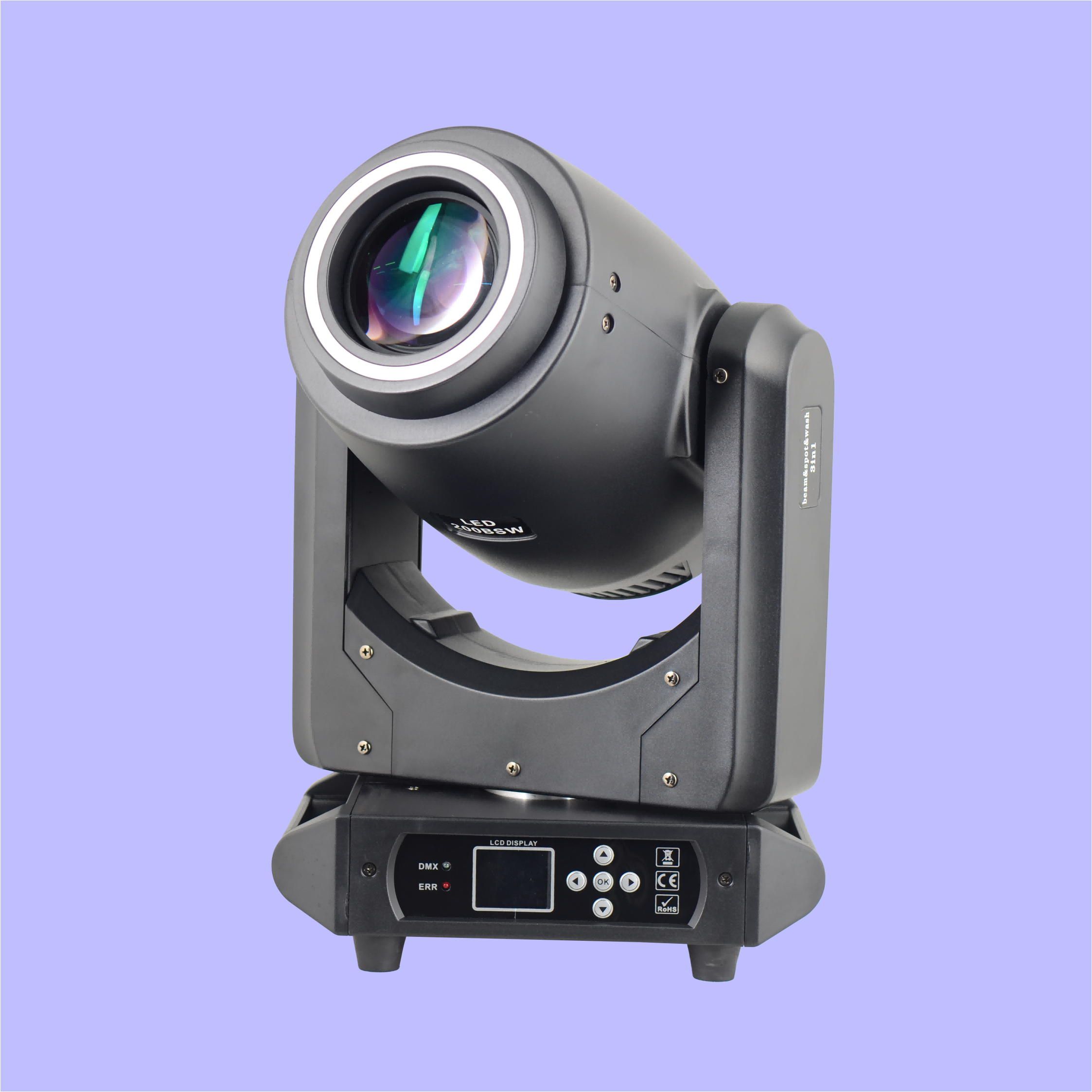 200W 3in1 LED moving head light(THUNDER-200BSW)