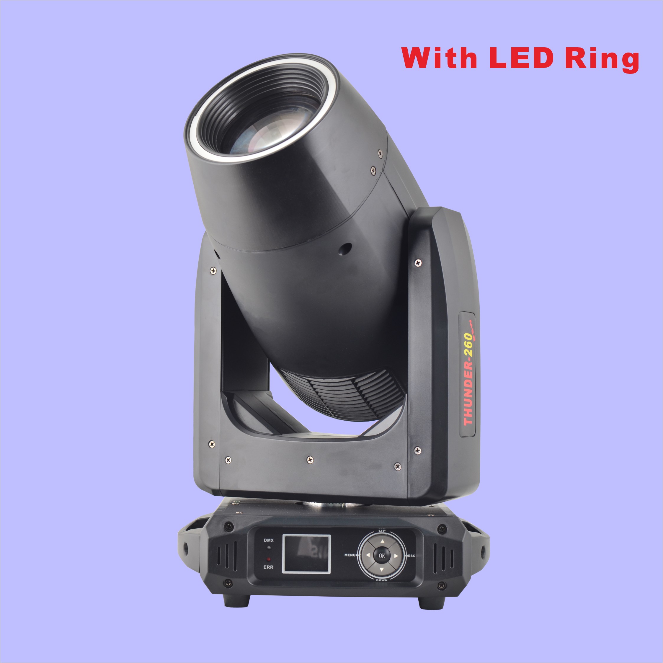 260W LED 3in1(beam/spot/wash) with LED ring  (THUNDER-260)